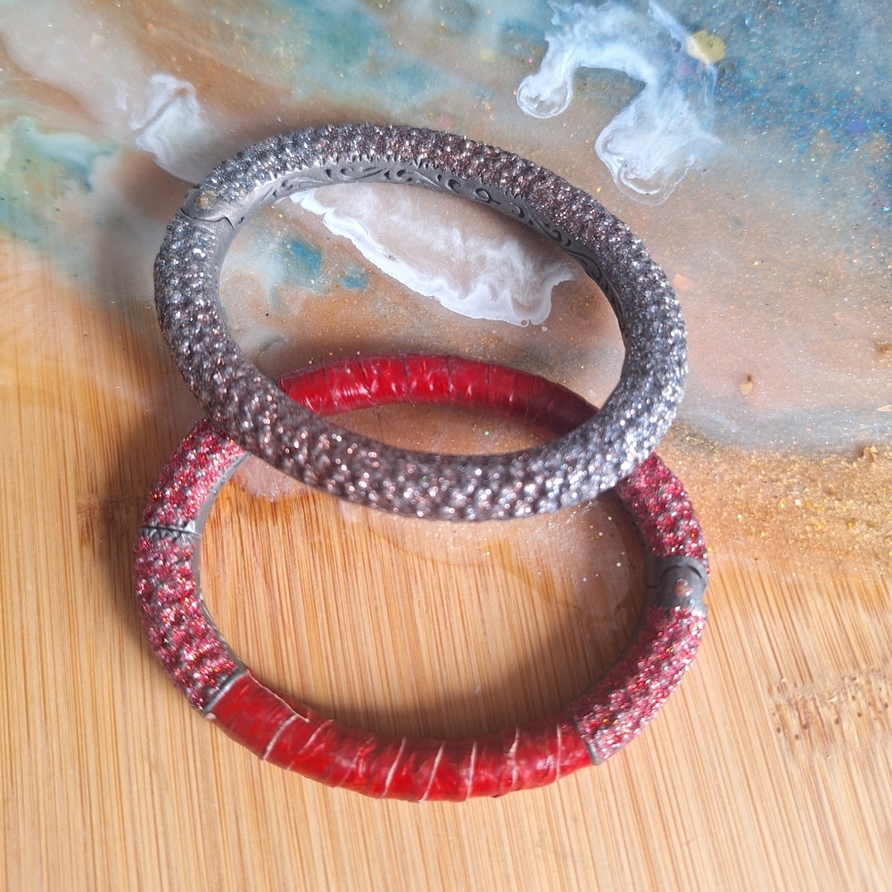 KMO 2 pc cuff bangles bracelet